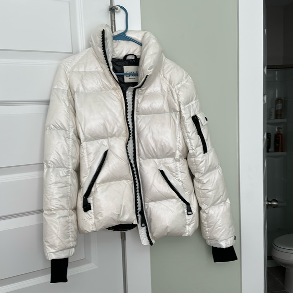 Cream/white Sam Freestyle jacket size medium